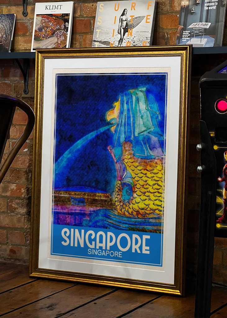 Singapore Travel Art