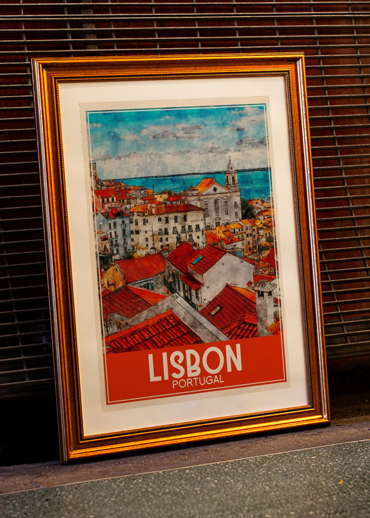 Lissabon, Portugal, Reisekunst