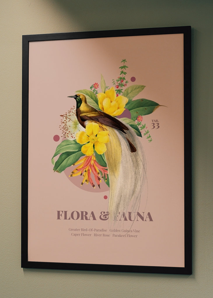 Flora & Fauna met Paradijsvogel