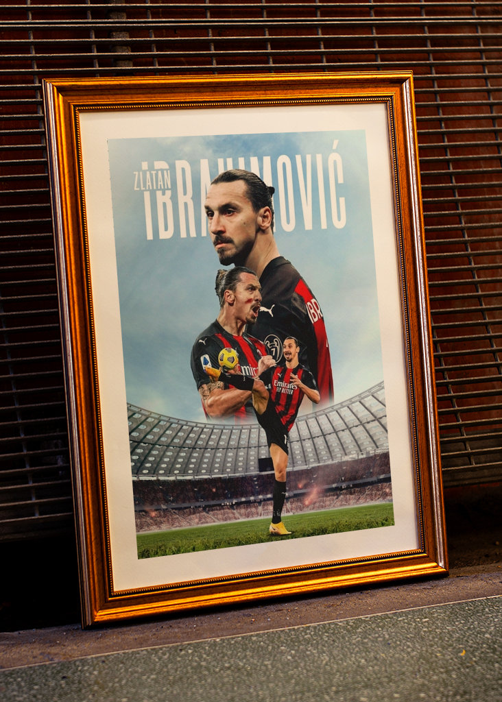 Zlatan Ibrahimovic Potrait