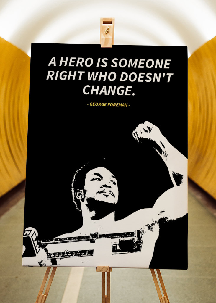 George Foreman cytuje 