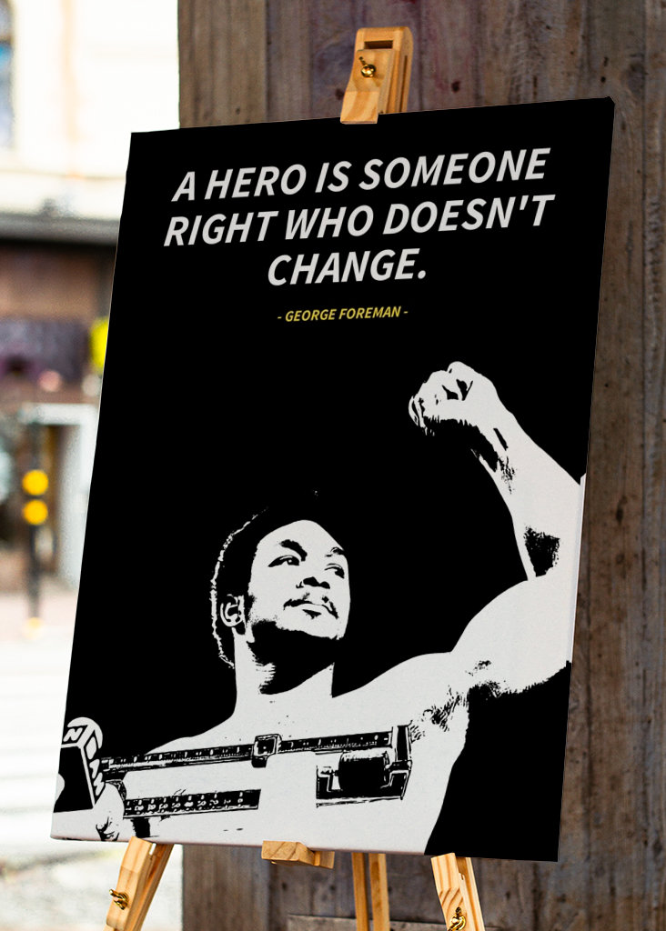 George Foreman cytuje 