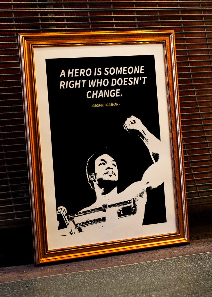 George Foreman cytuje 