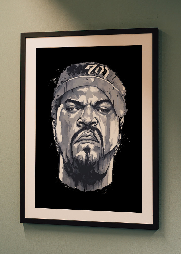 Ice Cube Illustration