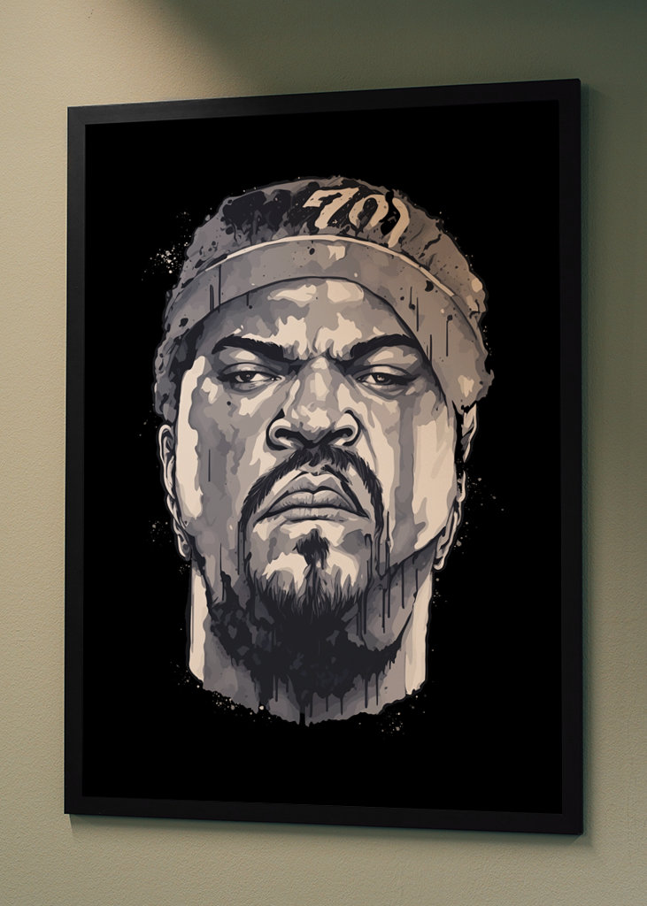 Ice Cube Illustration