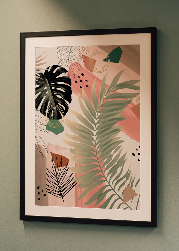 Palm Leaf Summer Glam 1