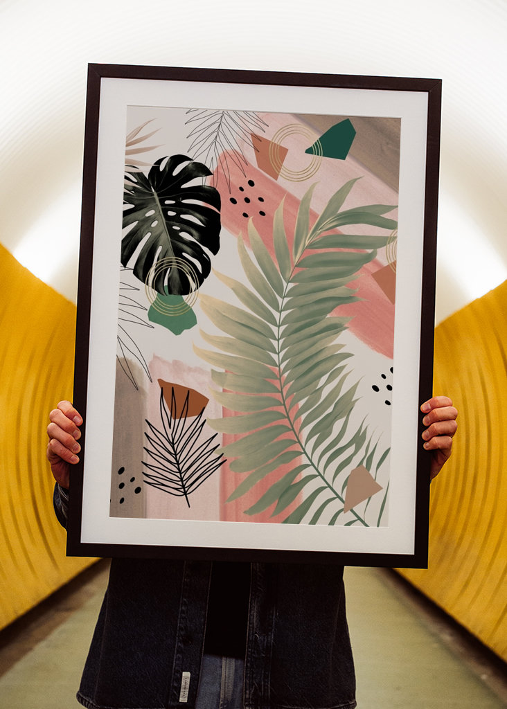 Palm Leaf Summer Glam 1