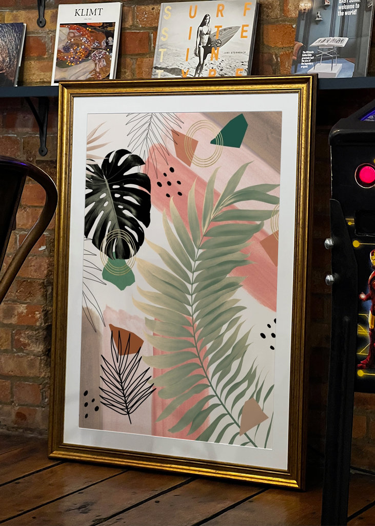 Palm Leaf Summer Glam 1