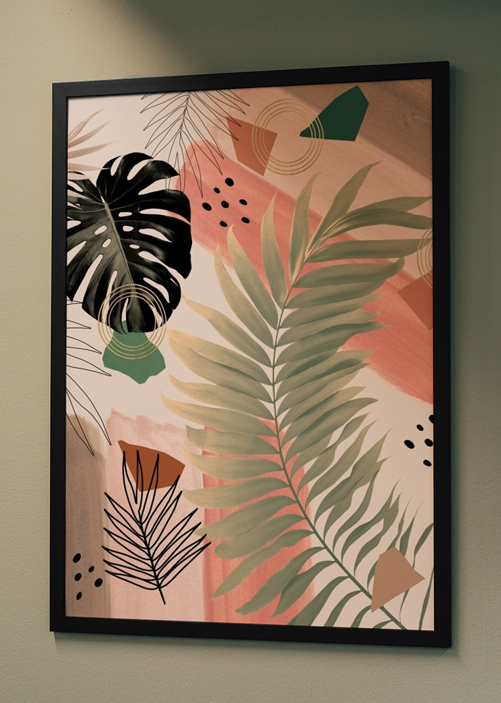 Palm Leaf Summer Glam 1