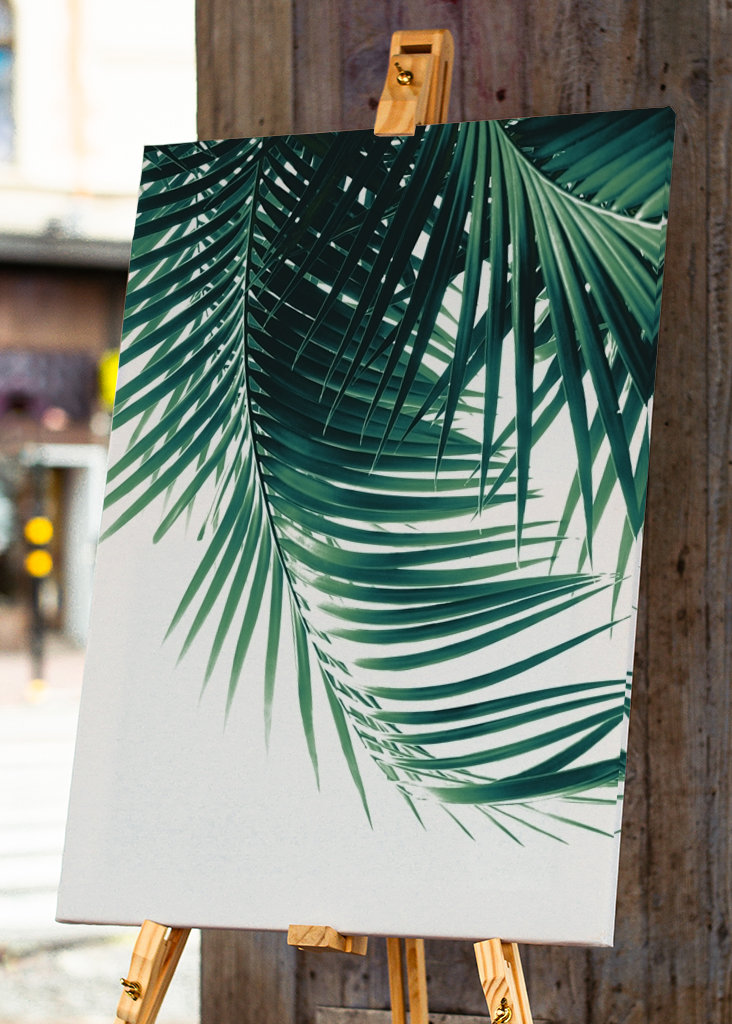 Palm Leaves Green Vibes 4