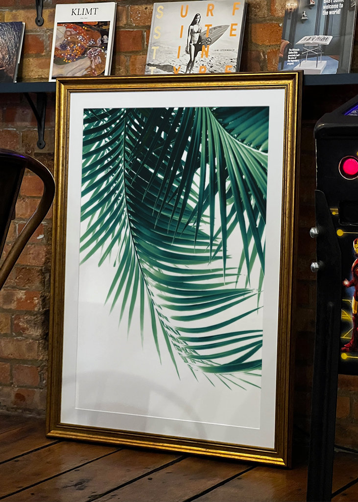 Palm Leaves Green Vibes 4