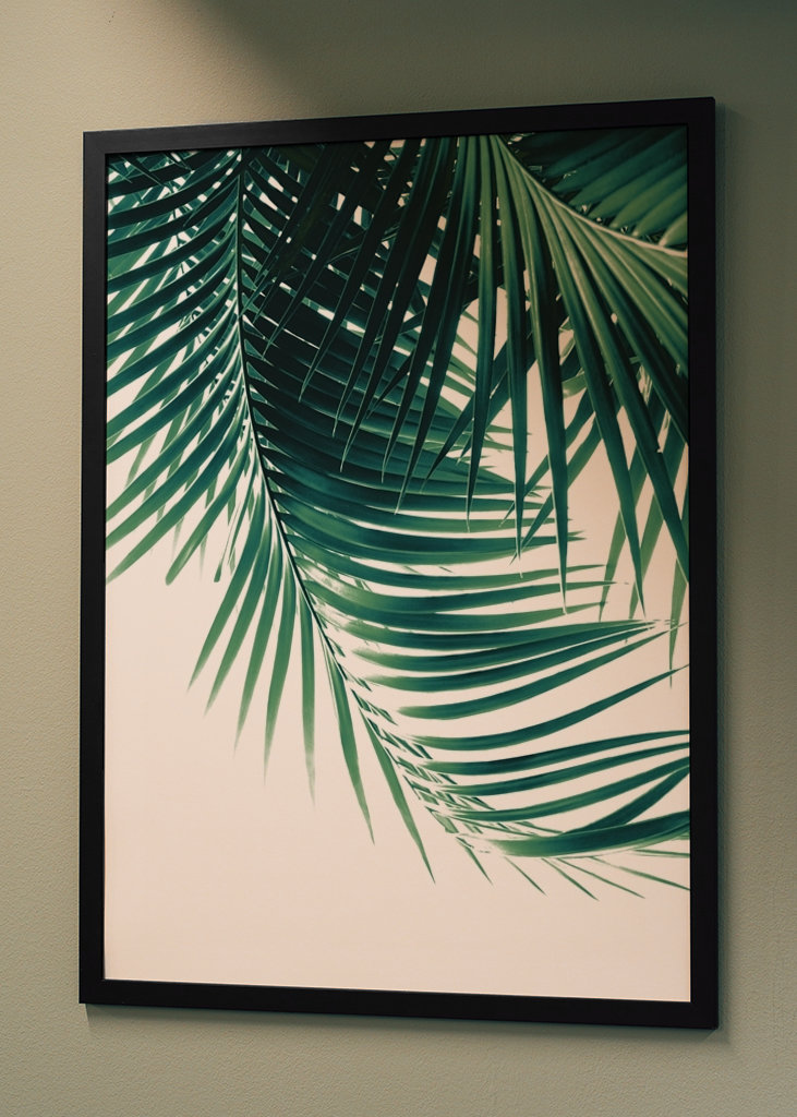 Palm Leaves Green Vibes 4
