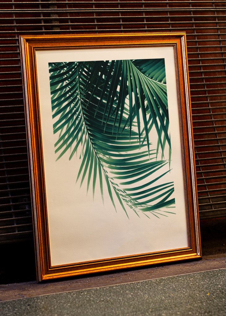 Palm Leaves Green Vibes 4