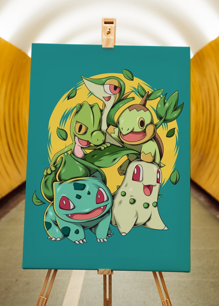 Startér Pokémonů typu trávy