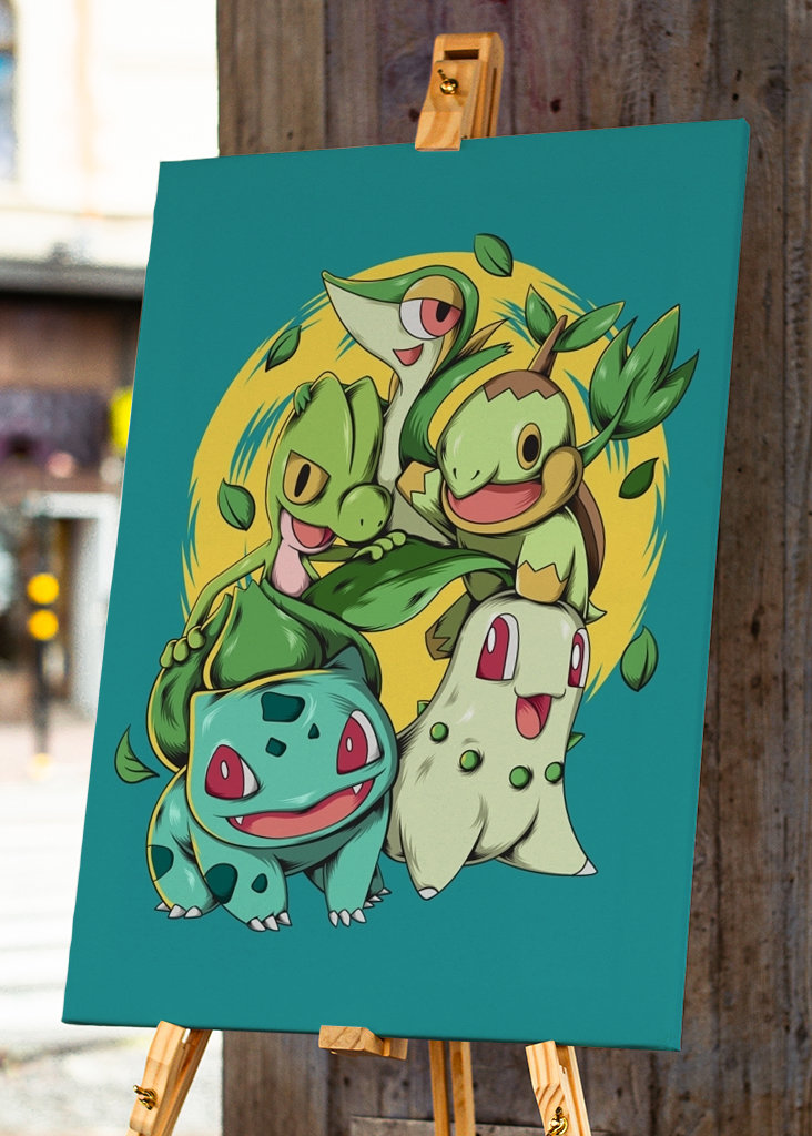 Startér Pokémonů typu trávy