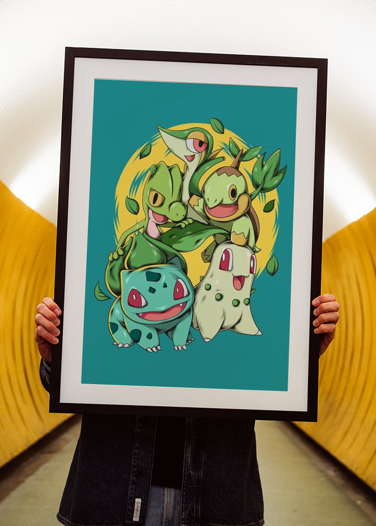 Startér Pokémonů typu trávy