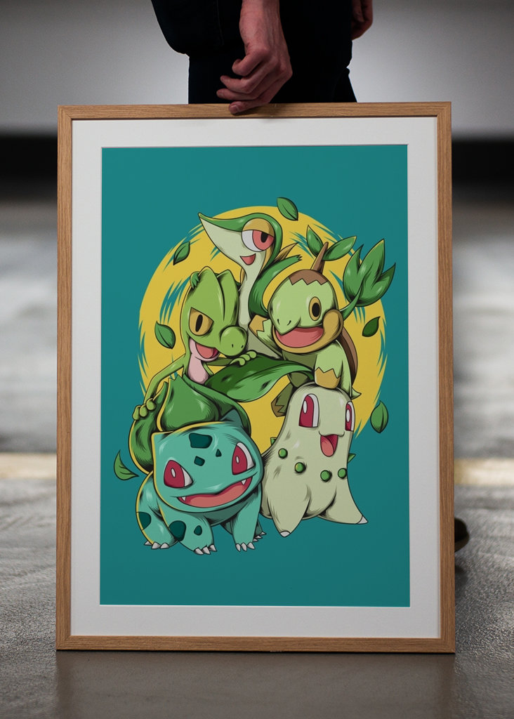 Startér Pokémonů typu trávy