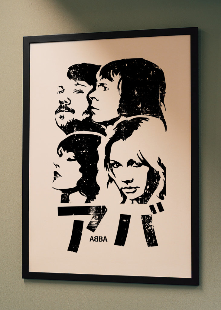 ABBA vintage band posters