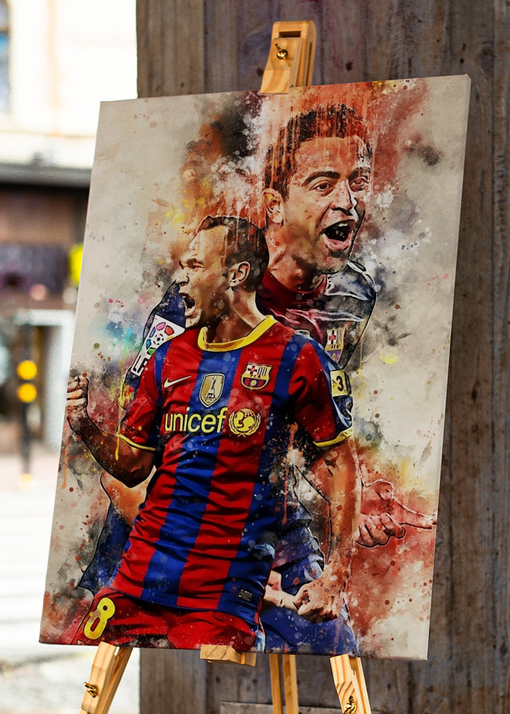 Iniesta & Xavi