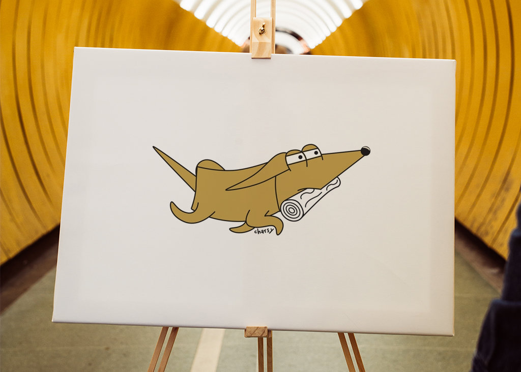 Noviny Kreslený pes Marty