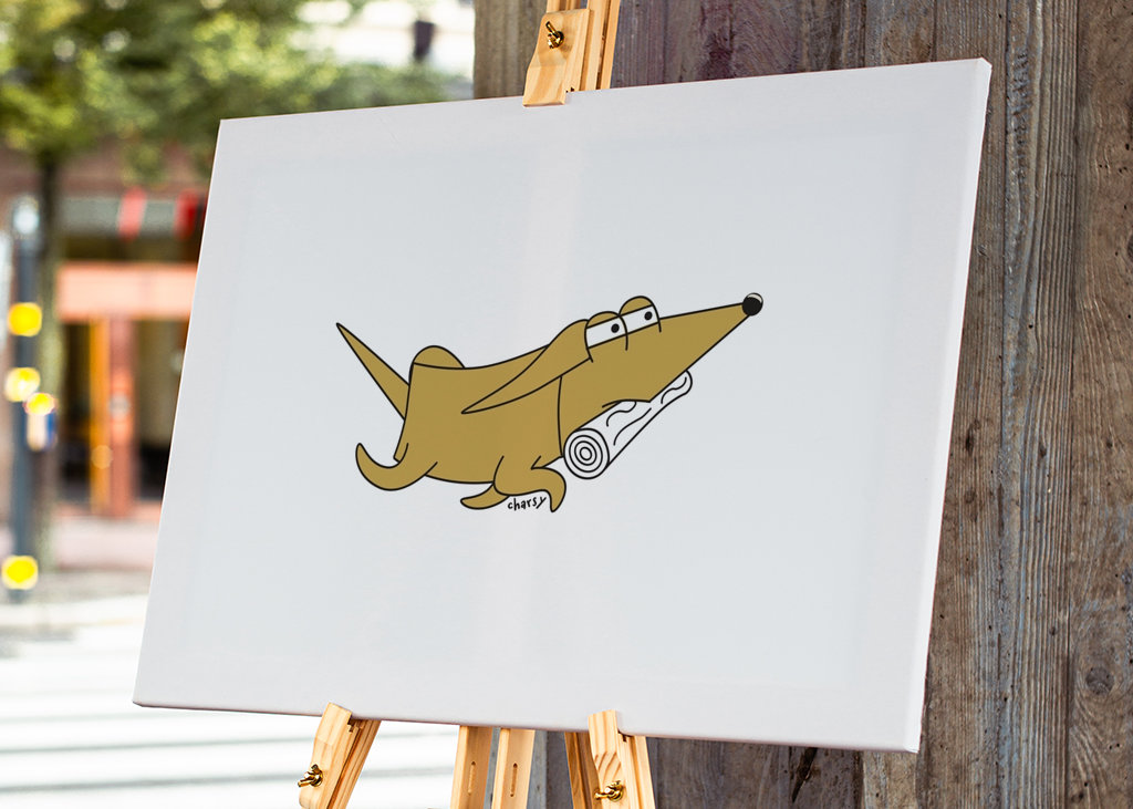 Noviny Kreslený pes Marty