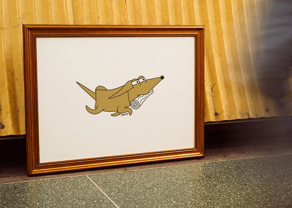 Noviny Kreslený pes Marty