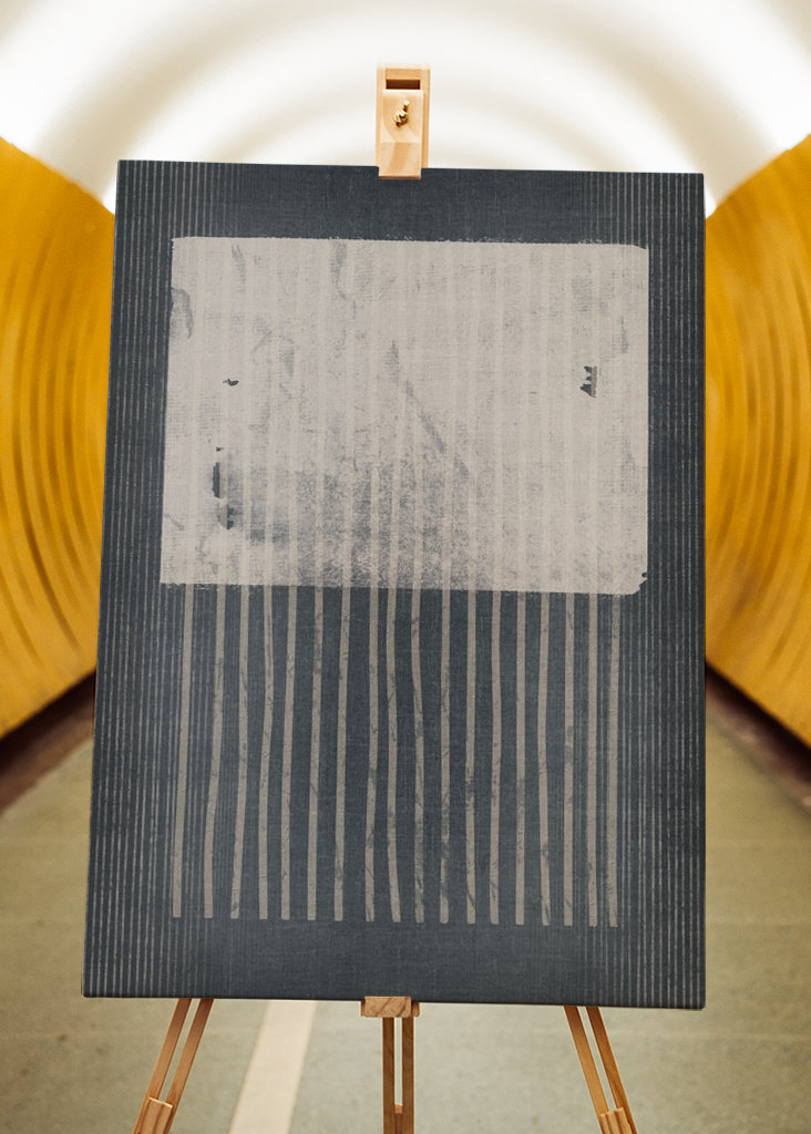 Blue Square Jellyfish