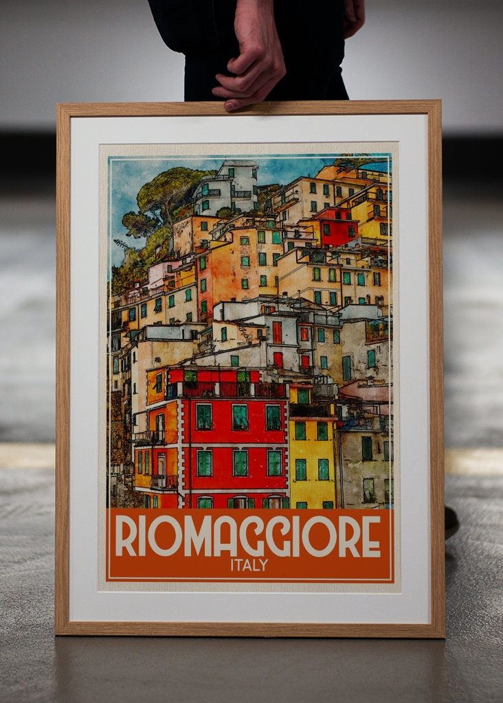 Riomaggiore Italien Reisekunst
