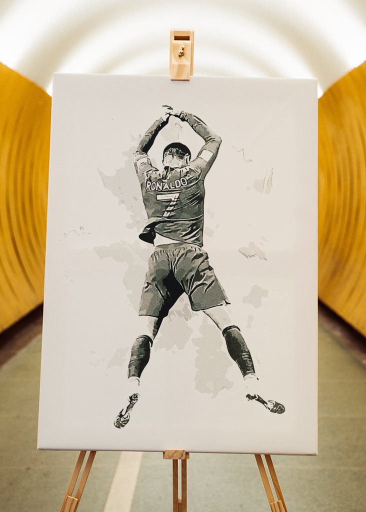 Plakát Cristiana Ronalda