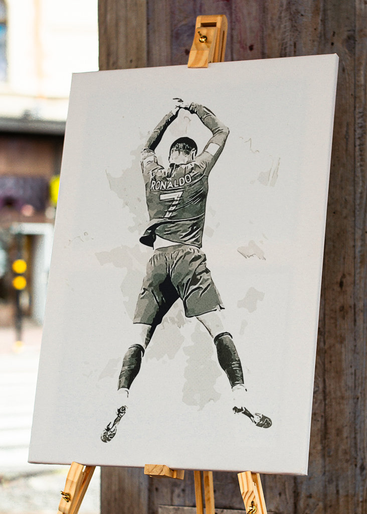 Plakát Cristiana Ronalda