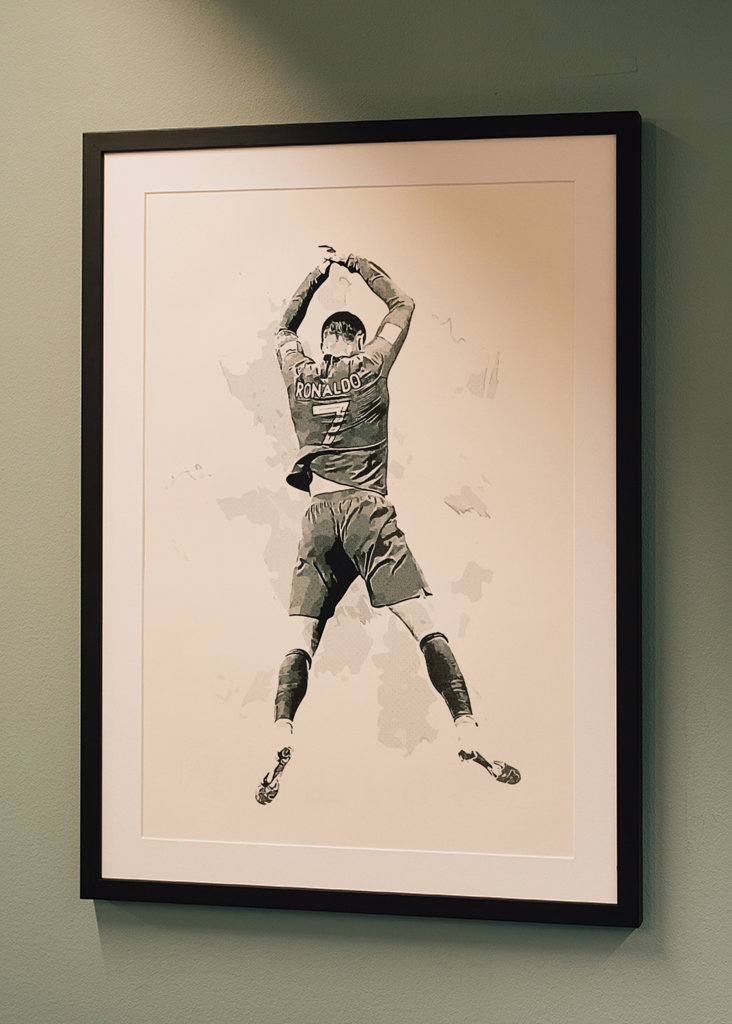 Plakát Cristiana Ronalda