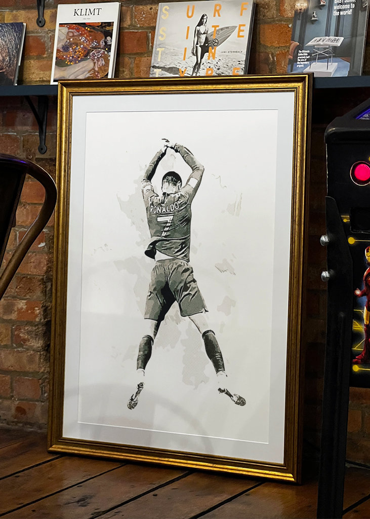 Plakát Cristiana Ronalda