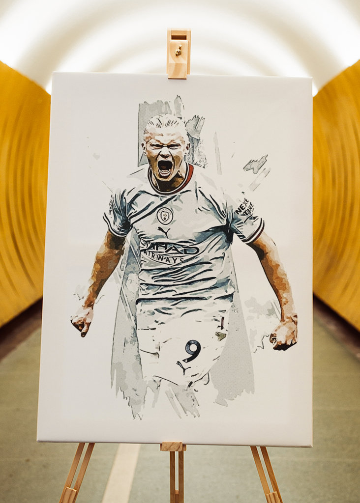 Affiche d’Erling Haaland