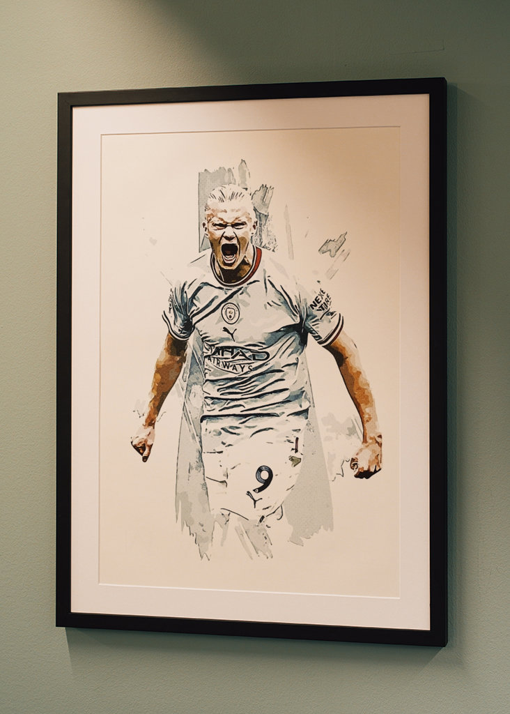 Affiche d’Erling Haaland