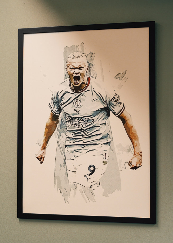 Affiche d’Erling Haaland