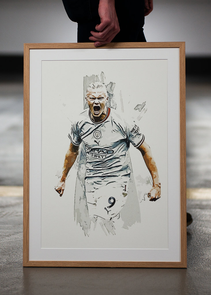 Affiche d’Erling Haaland