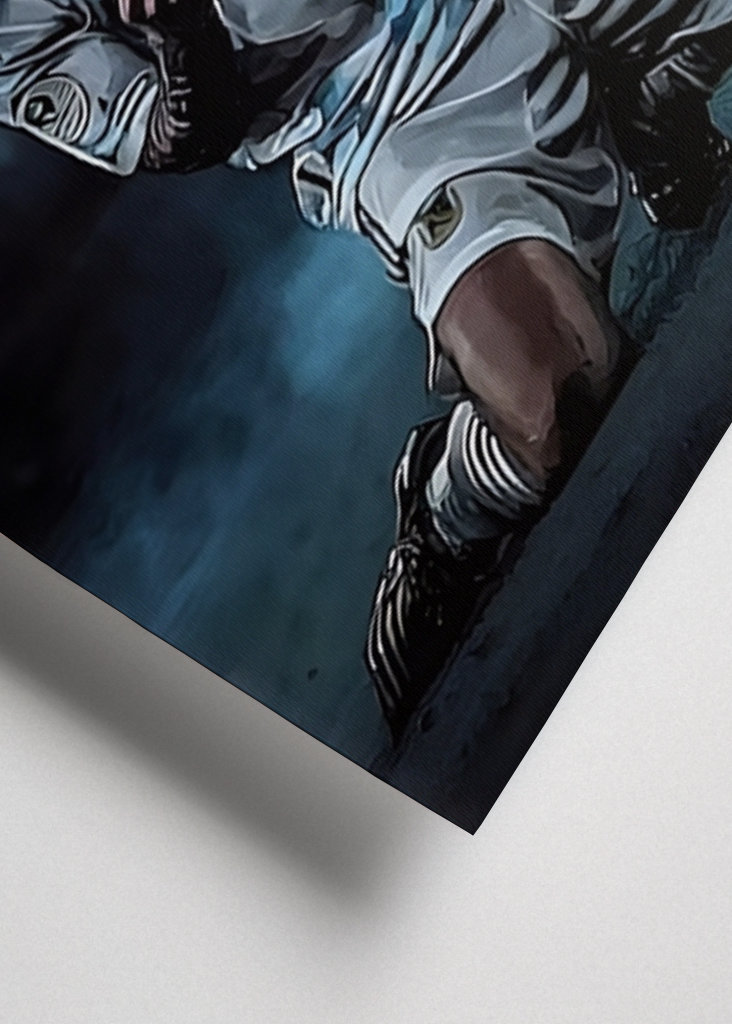 Lionel Messi GOAT Poster