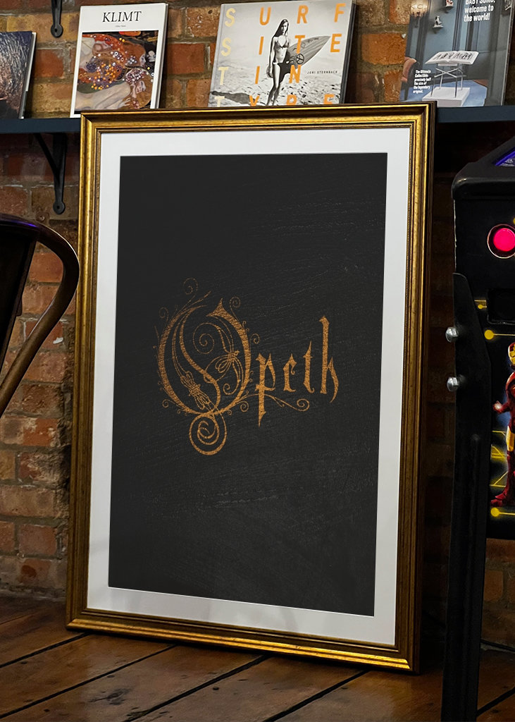 Opeth Gold Logo