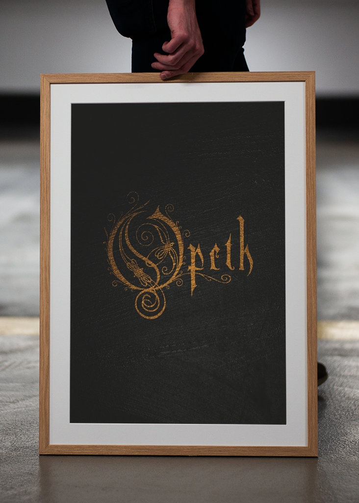 Opeth Gold Logo