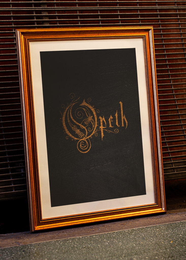 Opeth Gold Logo