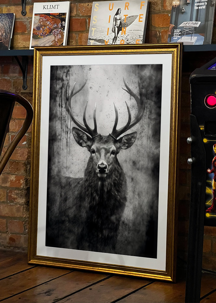 Szarvas Fekete Fehér