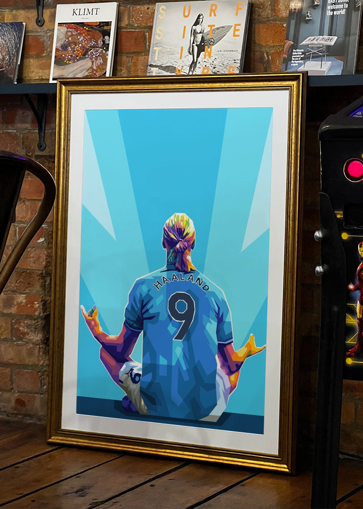 Erling Haalands fejring