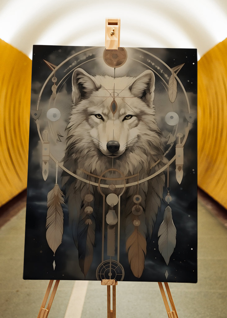 Mystical Spirit Wolf