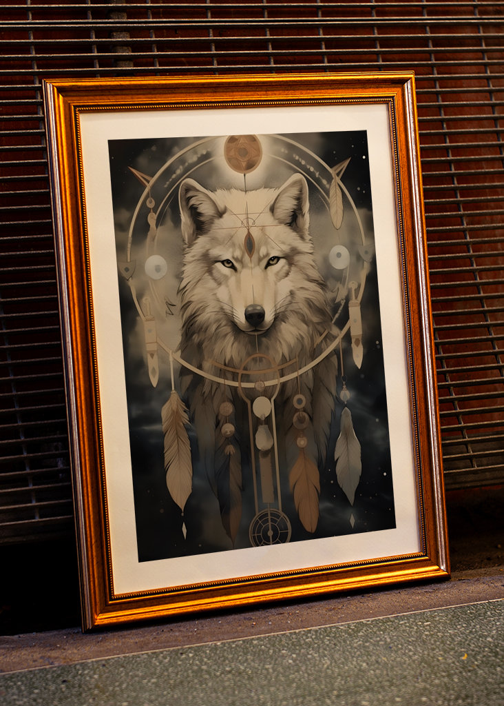 Mystical Spirit Wolf