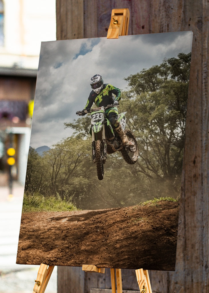 Motocross Dirt Bike Rider