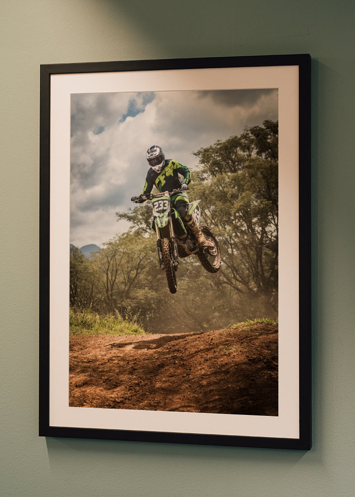 Motocross Dirt Bike Rider