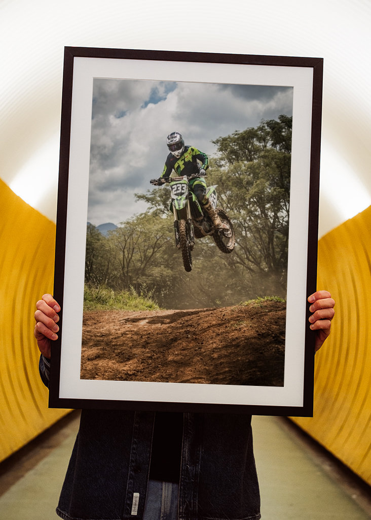 Motocross Dirt Bike Rider