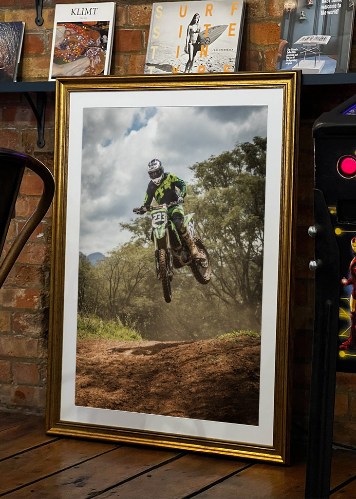 Motocross Dirt Bike Rider