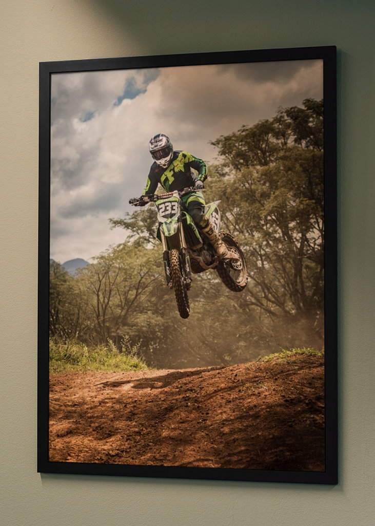 Motocross Dirt Bike Rider