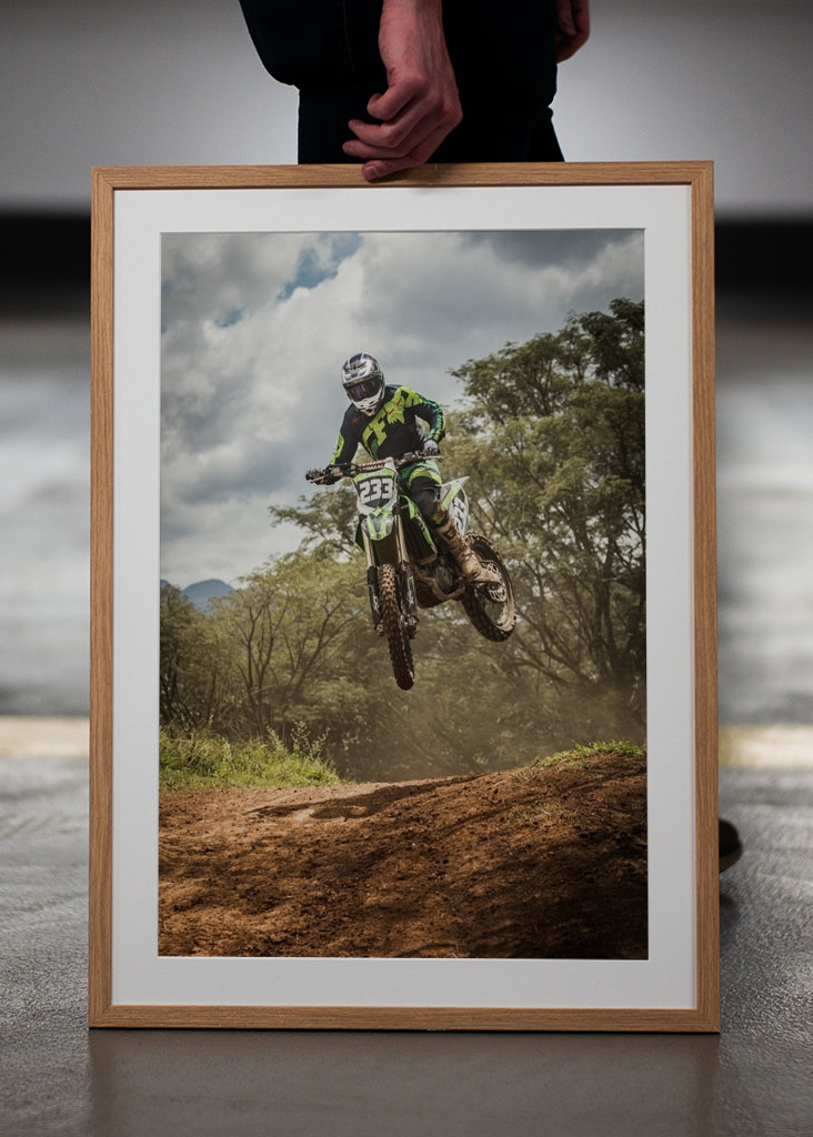 Motocross Dirt Bike Rider
